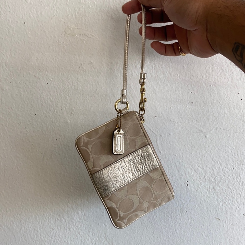 Coach wristlet